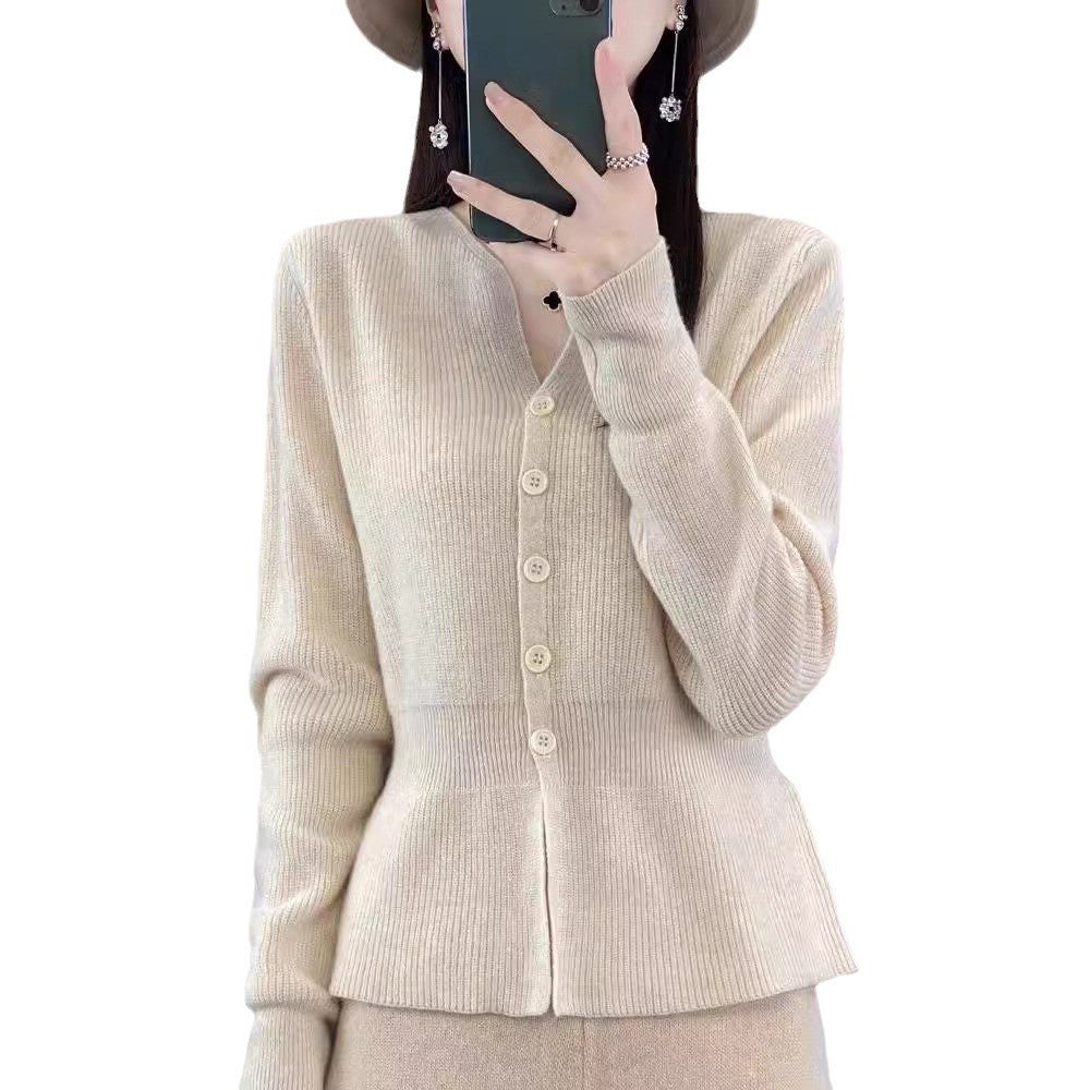 Dames cardigan en tricot élégant avec design texturé Chic und Stil