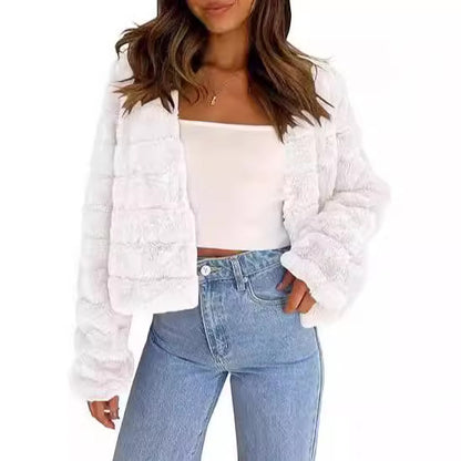 Ladies Short Soft and Trendy Jacket Chic and Style