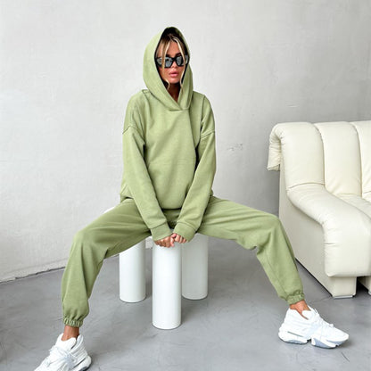 Chic and Style comfortable hoodie and jogger pants set for ladies