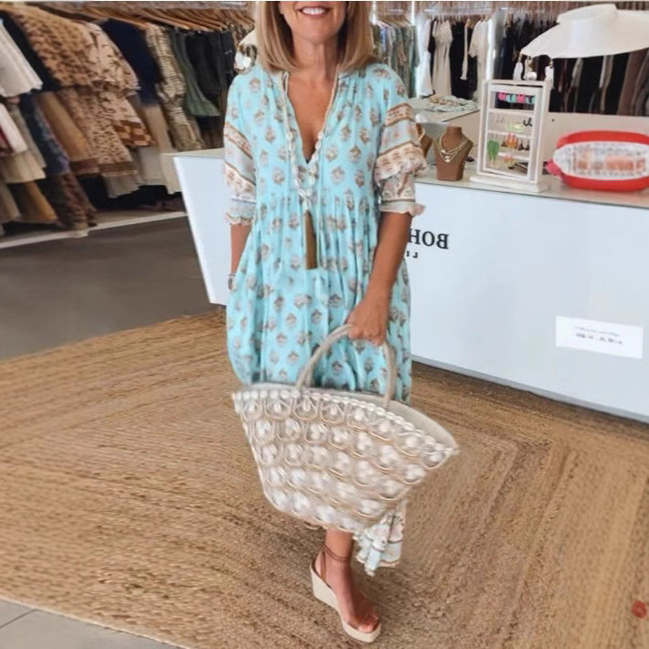 Robes maxi légères pour femmes Chic und Stil
