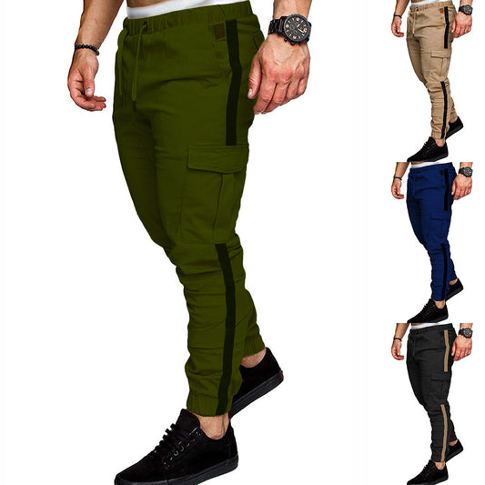 Men's cargo pants with adjustable waist and functional pockets Chic and Style