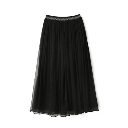 Jupe maxi à fente haute pour femmes Chic und Stil