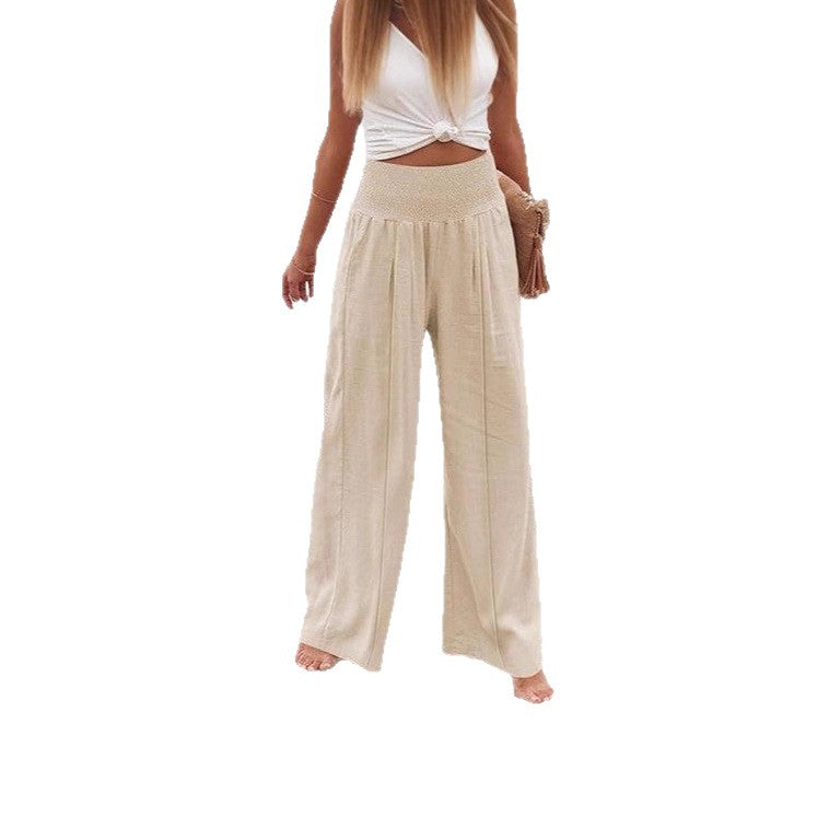 Dames Élégante et aérienne pantalon palazzo Chic und Stil