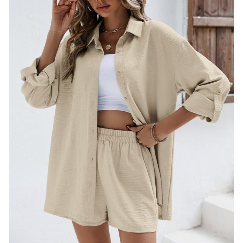 Chic and Style casual top and shorts set for women
