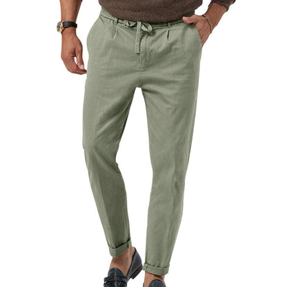 Fashionable summer cargo pants for men with elastic waist and adjustable drawstring Chic and Style