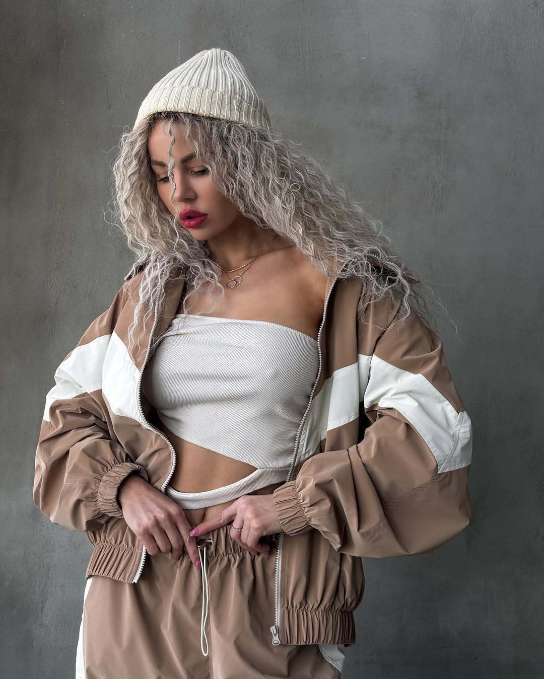 Dames Entraînement Mode de survêtement sportif avec coupe tendance et poches pratiques Chic und Stil