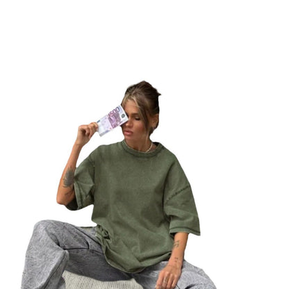 Chemise oversize en peluche pour femmes Chic und Stil