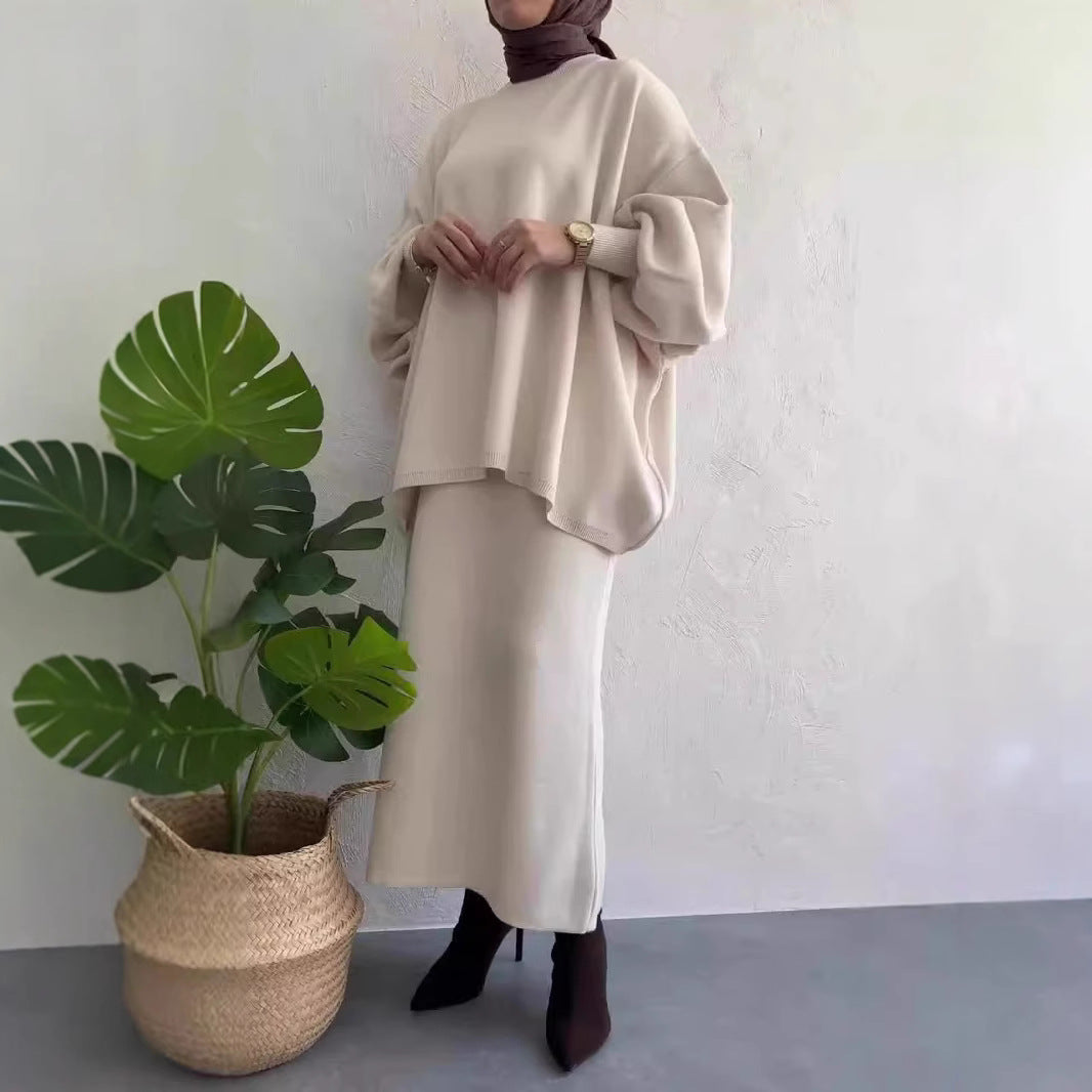 Dames Ensemble de sweat décontracté avec une coupe ample et des poches confortables Chic und Stil