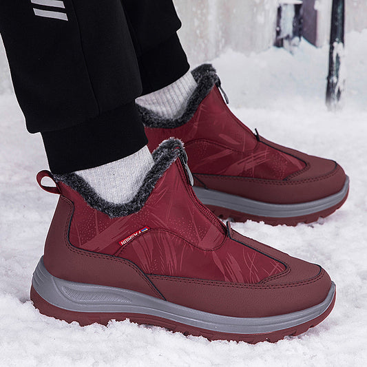Bottes d'hiver thermiques pour femmes avec une tige déperlant et une doublure douillette Chic und Stil