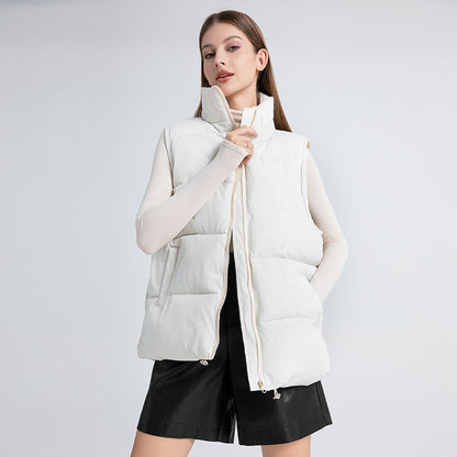 Dames gilet matelassé à la mode Chic und Stil