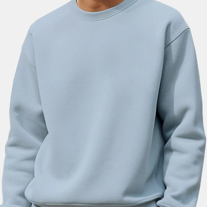 Casual pullover for men with dropped shoulders Chic and Style