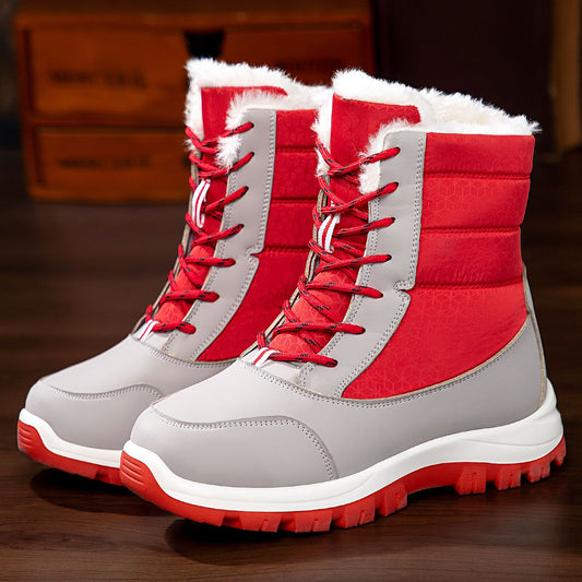 Bottes d'hiver pour dames avec doublure en fausse fourrure douillette et semelle antidérapante Chic und Stil