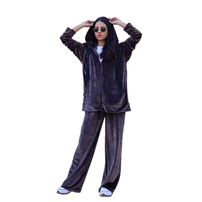 Dames confortable et élégante veste à capuche Chic und Stil