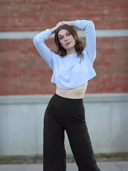 Chemisier à manches longues confortable pour femme avec coupe décontractée Chic und Stil