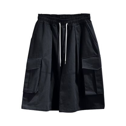 Shorts cargo pratiques pour femmes avec taille élastique et plusieurs poches Chic und Stil