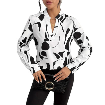 Blouse haute couture pour femmes avec motif moderne Chic und Stil