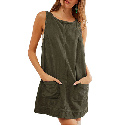 Robe décontractée à poches pour femmes Chic und Stil