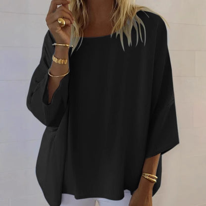 Blouse à manches chauve-souris légère Chic und Stil pour femmes