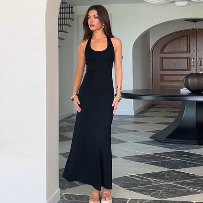 Robe maxi sculptante pour femmes Chic und Stil