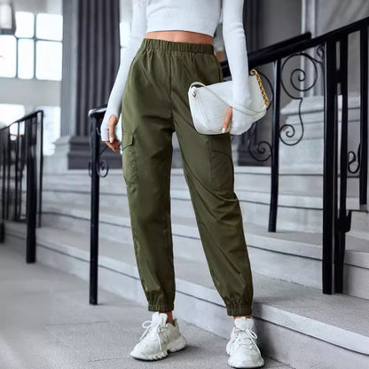 Pantalons cargo de loisirs pour femmes Chic und Stil