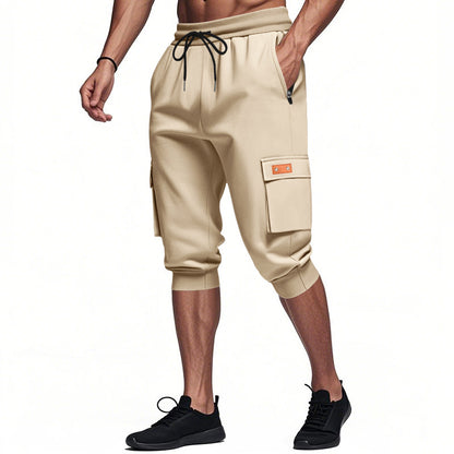 Pantalons cargo stylés pour hommes avec jambes courtes et poches pratiques Chic und Stil