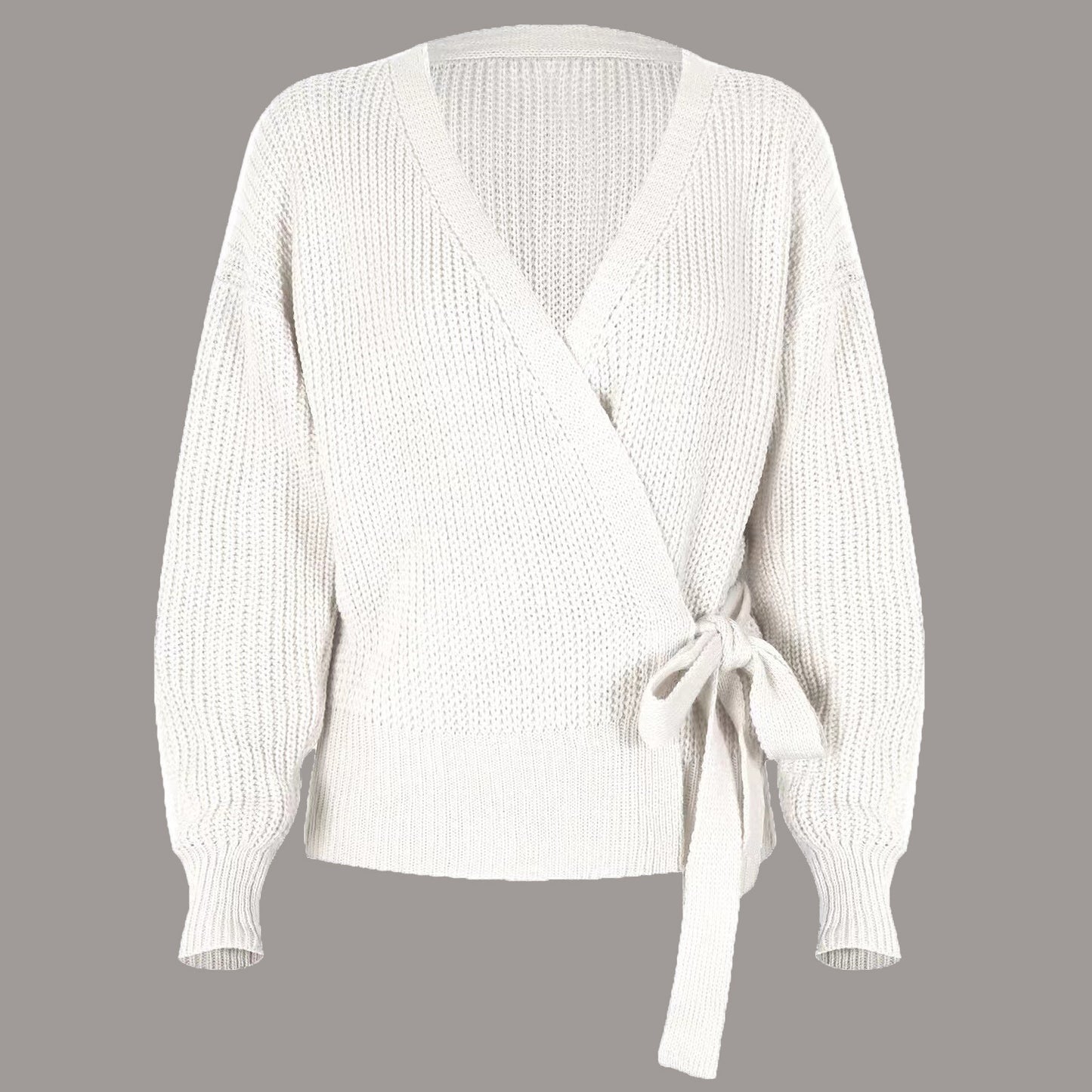 Dames Cool Wrap Cardigan avec détails modernes en volants Chic und Stil