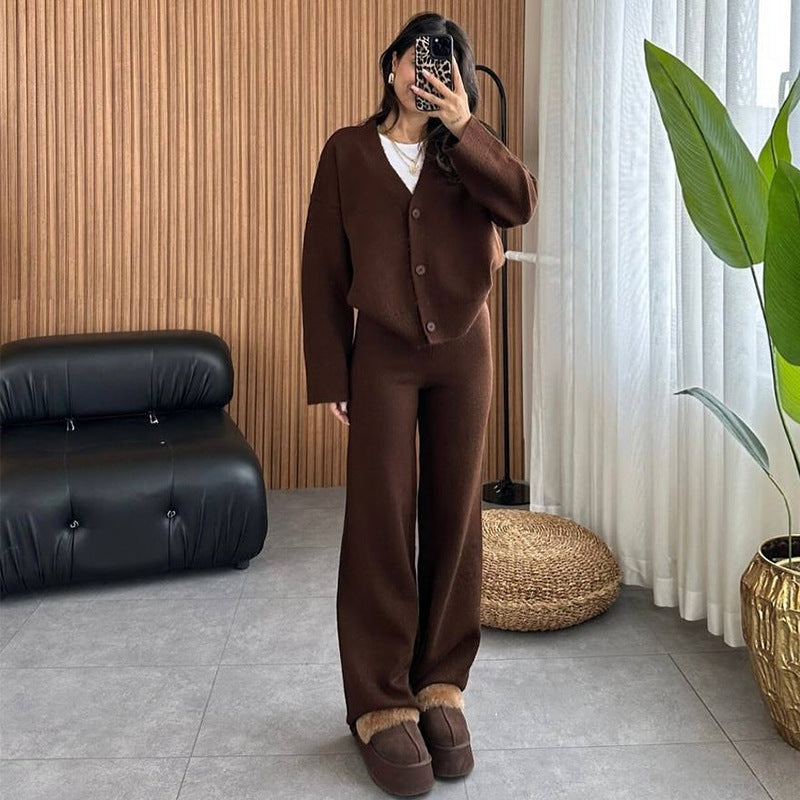 Dames ensemble en tricot décontracté Chic und Stil