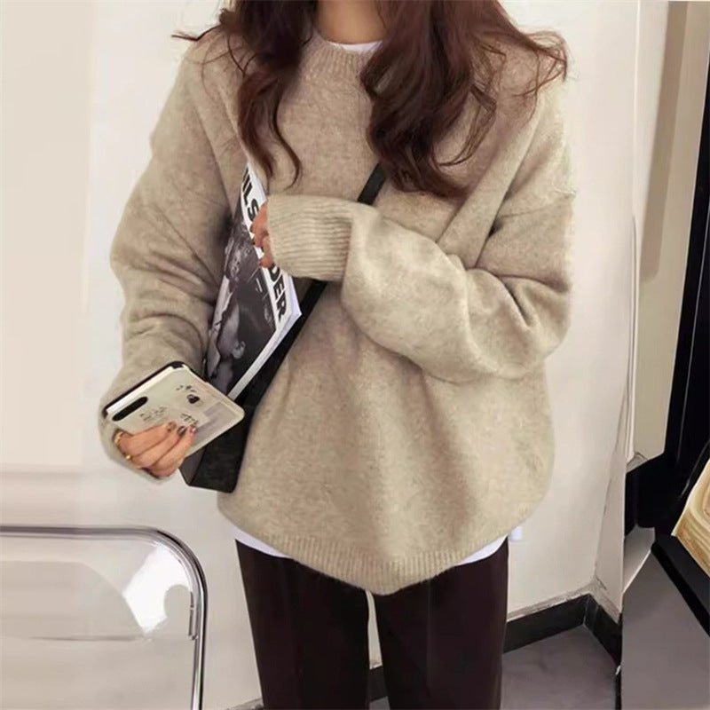 Pull décontracté pour femmes en style surdimensionné Chic und Stil