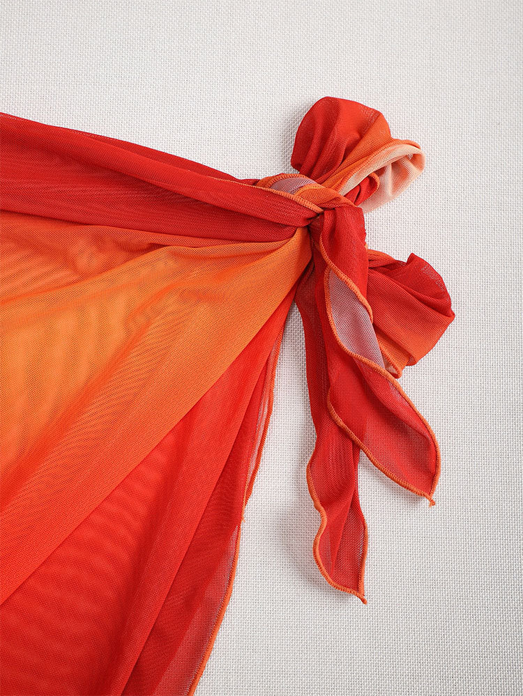 Dames Jupe de Plage Transparente Chic und Stil