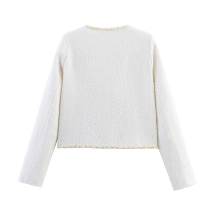 Dames élégante veste double boutonnage Chic und Stil