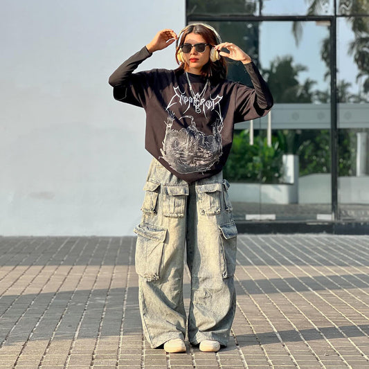 Cargo pants for women with a casual chic utilitarian style