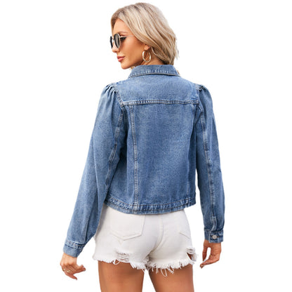 Veste en jean femme au style cropped moderne Chic und Stil