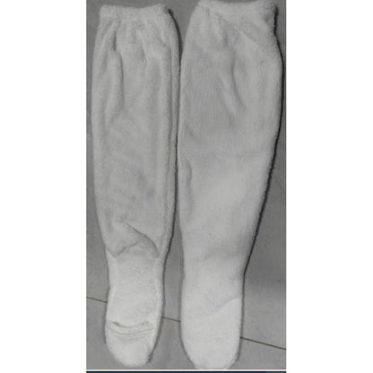 Chaussettes Overknee douces en polaire pour femmes Chic und Stil