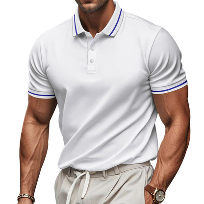 T-shirt polo pour femmes avec des accents élégants et un matériau respirant Chic und Stil