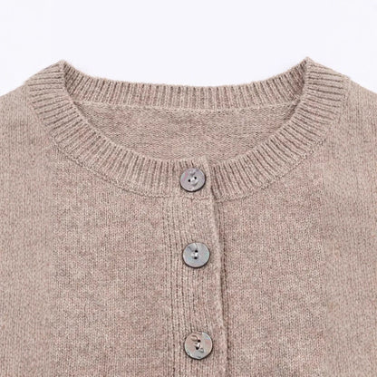 Dames gilet chaud avec boutons décoratifs Chic und Stil