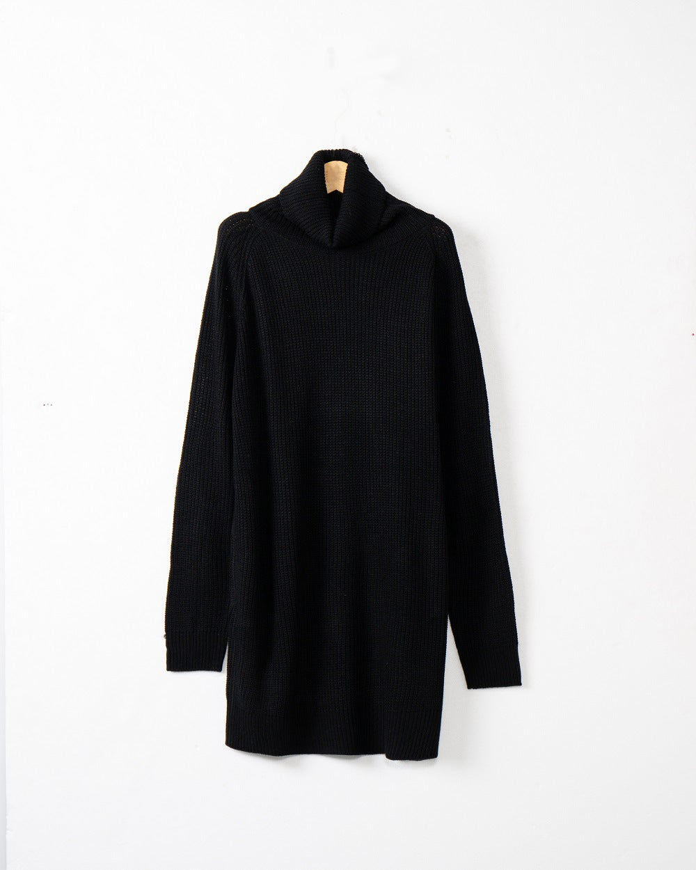 Dames Pull-over à col roulé douillet en tricot doux Chic und Stil