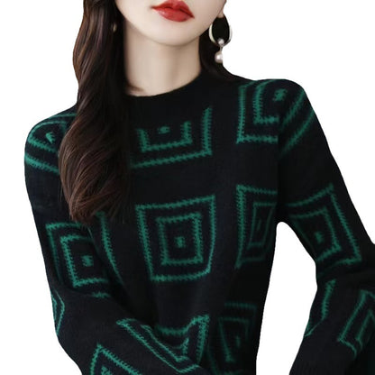 Pull à motifs pour femmes Chic und Stil