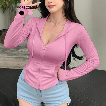 Ladies Chic Zipped Sports Jacket and Style