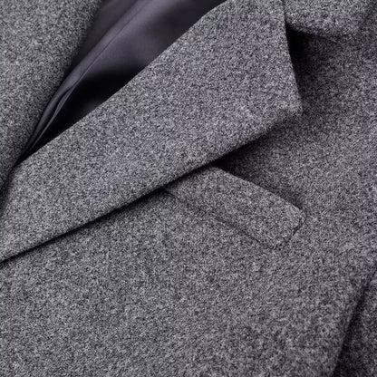 Dames élégante manteau max avec double boutonnage Chic und Stil