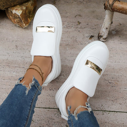 Dames Baskets Slip-On Stylische Chic und Stil
