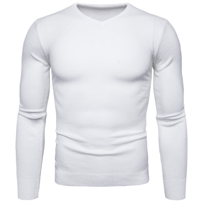 Pull homme en V de haute qualité en coton Chic und Stil