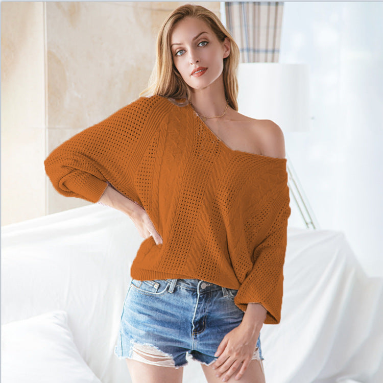 Pull en tricot pour femmes avec un motif ajouré tendance et une coupe oversized Chic und Stil
