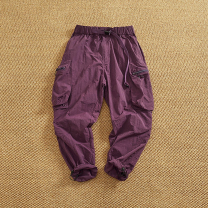 Men's cargo pants with practical pockets and elastic waistband Chic and Style