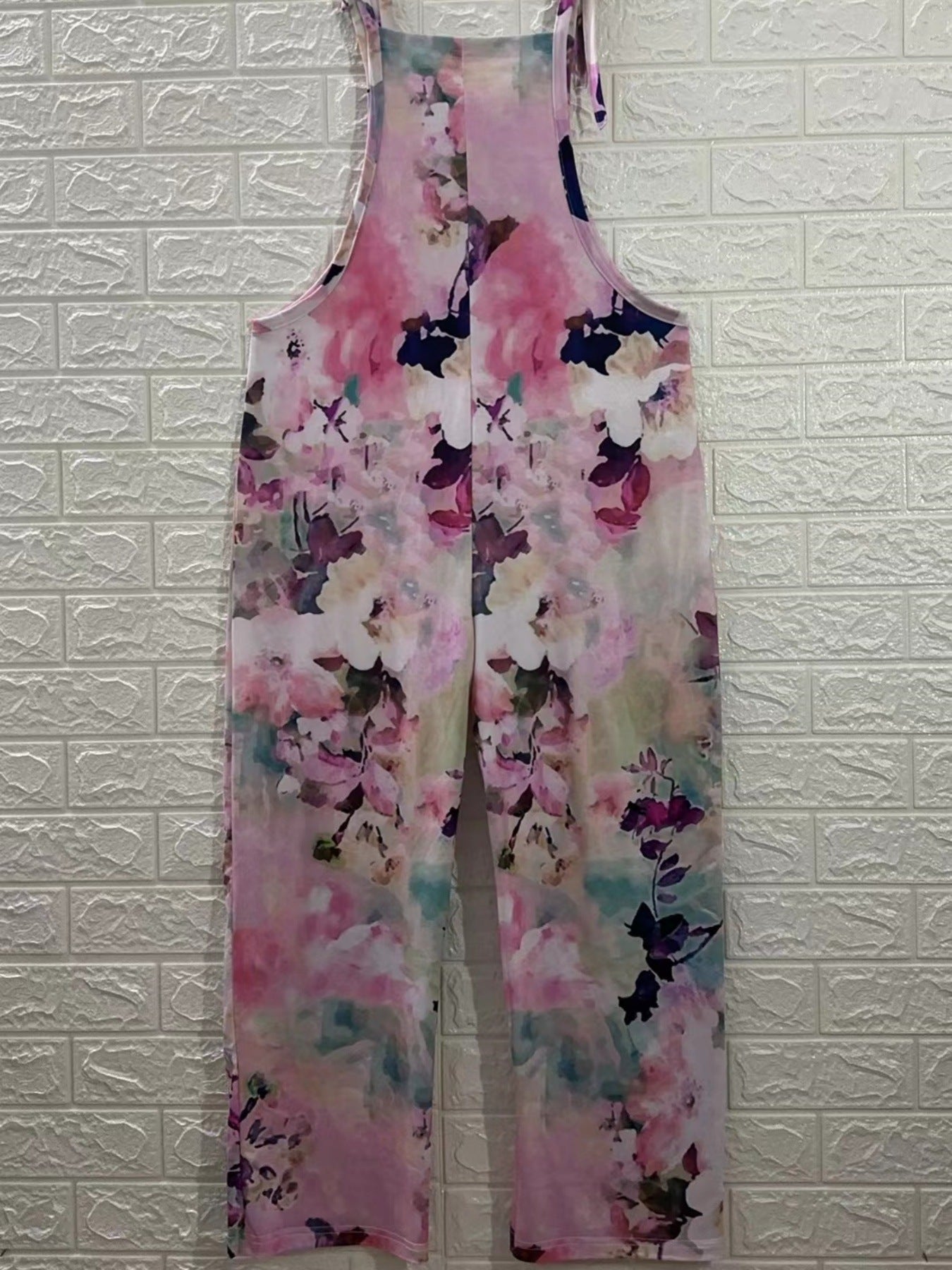 Dames combinaison salopette imprimé artistique Chic und Stil