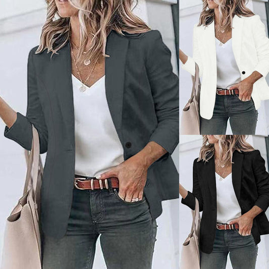 Veste blazer pour femmes au design élégant et aux possibilités de style polyvalentes Chic und Stil