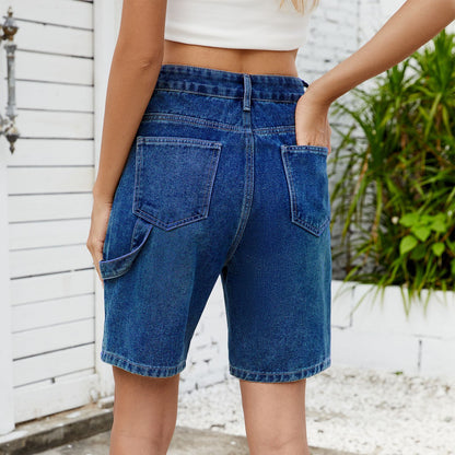 Chic und Stil Women's Utility Denim Shorts