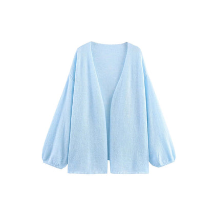 Dames cardigan en tricot léger à coupe ample Chic und Stil
