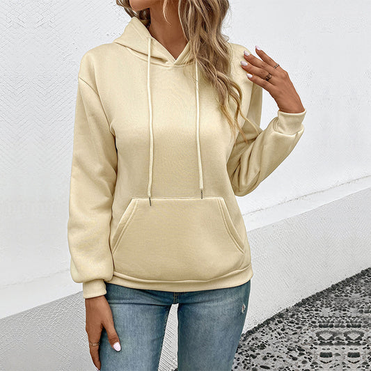 Pull de sweat à capuche décontracté pour femmes avec poches profondes et coupe confortable Chic und Stil