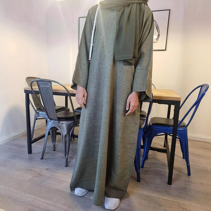 Robe kaftan pour dames avec coupe ample et finition élégante Chic und Stil