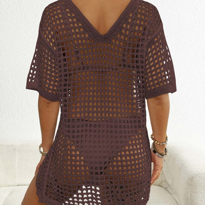 Robe en maille en filet pour femmes Chic und Stil